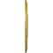 Ekena Millwork Foster Ceiling Medallion (Fits Canopies up to 5 5/8"), Hand-Painted Rich Gold, 19 1/8"OD x 1"P CM19FORGS - alternate 2
